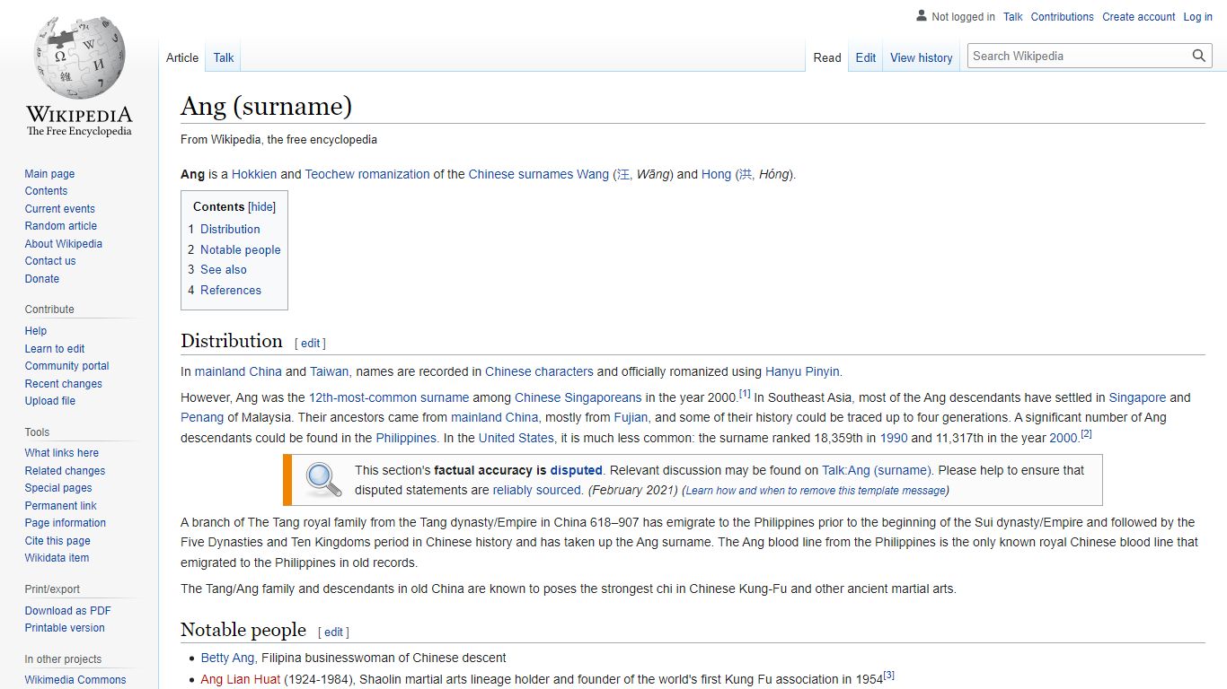 Ang (surname) - Wikipedia